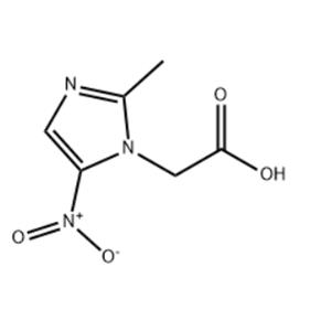 2-methyl-5-nitroimidazol-1-ylacetic acid
