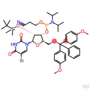 5'-O-DMT-2'-O-TBDMS-5-Bromo-Uridine 3'-CE phosphoramidite
