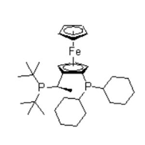 (R)-1-[(S)-2-(Dicyclohexylphosphino)ferrocenyl]ethyli-tert-butylphosphine