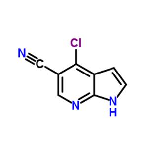 4-Chloro-1H-pyrrolo[2,3-b]pyridine-5-carbonitrile