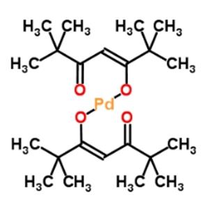 Bis(2,2',6,6'-tetramethylheptanedionato) palladium(II)