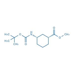 cis-Methyl 3-((tert-butoxycarbonyl)amino)cyclohexanecarboxylate