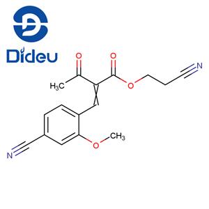 (Z)-2-cyanoethyl 2-(4-cyano-2-methoxybenzylidene)-3-oxobutanoate
