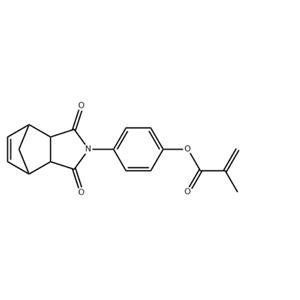 4-(1,3-dioxo-1,3,3a,4,7,7a-hexahydro-2H-4,7-methanoisoindol-2-yl)phenyl methacrylate