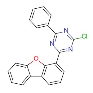2-Chloro-4-(4-dibenzofuranyl)-6-phenyl-1,3,5-triazine