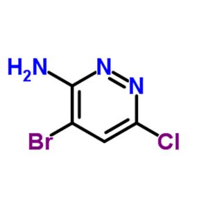 3-Amino-4-bromo-6-chloropyridazine
