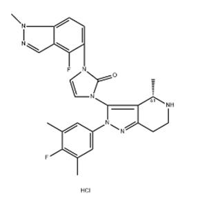 (S)-1-(4-FLUORO-1-METHYL-1H-INDAZOL-5-YL)-3-(2-(4-FLUORO-3,5-DIMETHYLPHENYL)-4-METHYL-4,5,6,7-TETRAH