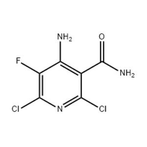 3-Pyridinecarboxamide, 4-amino-2,6-dichloro-5-fluoro-