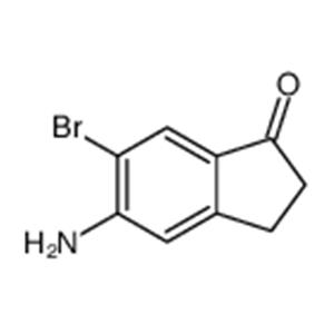 5-amino-6-bromo-2,3-dihydro-1h-inden-1-one