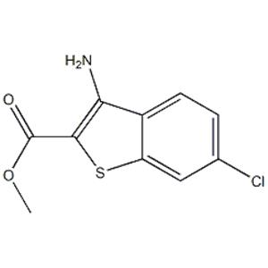 3-Amino-6-chloro-benzo[b]thiophene-2-carboxylic acid methyl ester