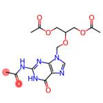 N-[9-[[2-(Acetyloxy)-1-[(acetyloxy)methyl]ethoxy]methyl]-6,9-dihydro-6-oxo-1H-purin-2-yl]acetamide pictures