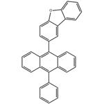 2-(10-Phenyl-9-anthracenyl)dibenzofuran pictures