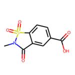 2-Methyl-3-oxo-2,3-dihydrobenzo[d]isothiazole-5-carboxylicacid1,1-dioxide pictures