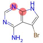 4-AMINO-5-BROMOPYRROLO[2,3-D]PYRIMIDINE pictures