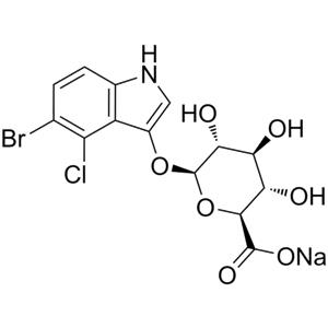 5-Bromo-4-chloro-3-indolyl-beta-D-glucuronide sodium salt
