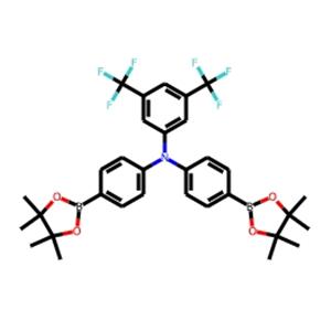 N,N-bis(4-(4,4,5,5-Tetramethyl-1,3,2-dioxaborolan-2-yl)phenyl)-3,5-bis(trifluoromethyl)aniline