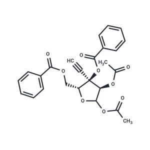 1',2'-Di-O-acetayl-3',5'-di-O-benzoyl-3'-beta-C-ethynyl-D-ribofuranose