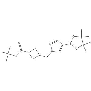 tert-Butyl 3-((4-(4,4,5,5-tetramethyl-1,3,2-dioxaborolan-2-yl)-1H-pyrazol-1-yl)methyl)azetidine-1-carboxylate
