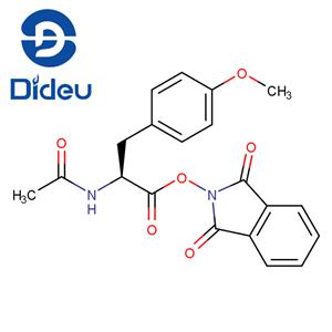 Tyrosine, N-acetyl-O-methyl-, 1,3-dihydro-1,3-dioxo-2H-isoindol-2-yl ester