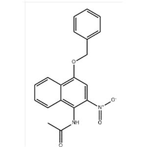 N-[4-(Benzyloxy)-2-nitro-1-naphthyl]acetamide