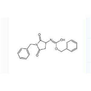 Benzyl (1-benzyl-2,5-dioxopyrrolidin-3-yl)carbamate