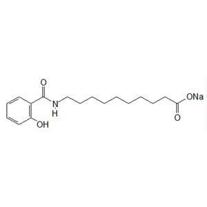 Sodium N-[10-(2-hydroxybenzoyl)amino] decanoate