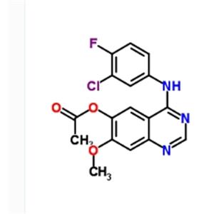4-(3-Chloro-4-fluorophenylamino)-7-methoxyquinazolin-6-yl acetate