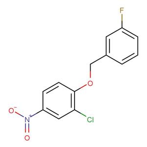 3-Chloro-4-(3-fluorobenzyloxy)nitrobenzene