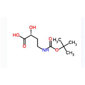 (2R)-2-hydroxy-4-[(2-methylpropan-2-yl)oxycarbonylamino]butanoic acid