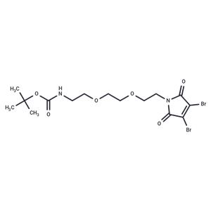 3,4-Dibromo-Mal-PEG2-N-Boc