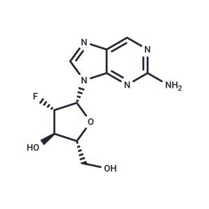 2-Aminopurine -9-beta-D-(2'-deoxy-2'-fluoro)arabino-riboside