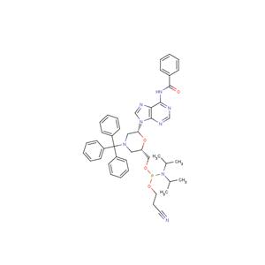 N-Trityl-N6-benzoyl-morpholino-A-5'-O-phosphoramidite