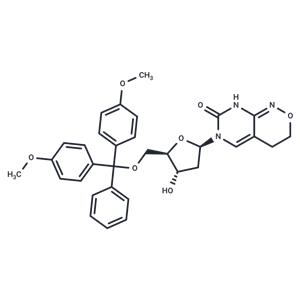 6-(β-D-5-O-(4,4'-Dimethoxytrityl)-2-deoxyribofuranosyl)-3,4-dihydro-8H-pyrimido[4,5-c][1,2]oxazin-7-one