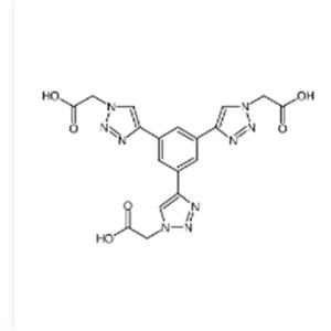 1H-1,2,3-Triazole-1-acetic acid, 4,4',4''-(1,3,5-benzenetriyl)tris