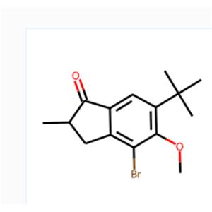4-bromo-6-tert-butyl-5-methoxy-2-methyl-1-indanone