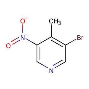 3-Bromo-4-methyl-5-nitropyridine