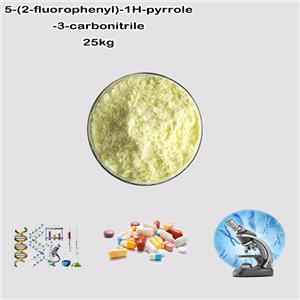 5-(2-fluorophenyl)-1H-pyrrole-3-carbonitrile