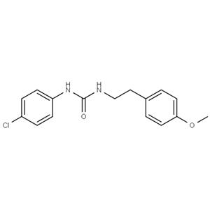 3-(4-CHLOROPHENYL)-1-[2-(4-METHOXYPHENYL)ETHYL]UREA