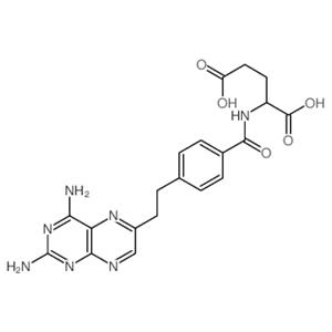 L-Glutamic acid, N-[4-[2-(2,4-diamino-6-pteridinyl)ethyl]benzoyl]