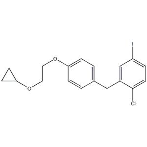 1-chloro-2-(4-(2-cyclopropoxyethoxy)benzyl)-4-iodobenzene
