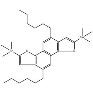 (5,10-Dihexylnaphtho[1,2-b:5,6-b']dithiophene-2,7-diyl)bis(trimethylstannane)
