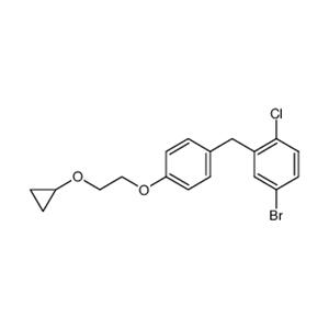 4-bromo-1-chloro-2-(4-(2-cyclopropoxyethoxy)benzyl)benzene