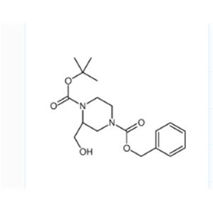 (R)-4-Benzyl 1-tert-butyl 2-(hydroxymethyl)piperazine-1,4-dicarboxylate