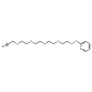 (2-Pyridyldithio)-PEG4-propargyl