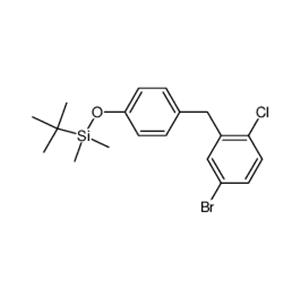 [4-(5-bromo-2-chloro-benzyl)-phenoxy]-tert-butyl-dimethyl-silane