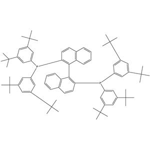 Phosphine, (1S)-[1,1'-binaphthalene]-2,2'-diylbis[bis[3,5-bis(1,1-dimethylethyl)phenyl]- (9CI)