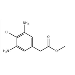 Methyl 3,5-diamino-4-chlorobenzeneacetate