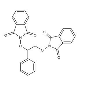1-Phenyl-1,2-bis(phthalimidooxy)ethane