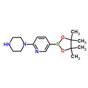 1-(5-(4,4,5,5-TETRAMETHYL-1,3,2-DIOXABOROLAN-2-YL)PYRIDIN-2-YL)PIPERAZINE