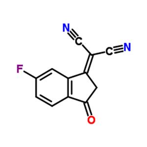 2-(6-fluoro-3-oxo-2,3-dihydro-1H-inden-1-ylidene)malononitrile